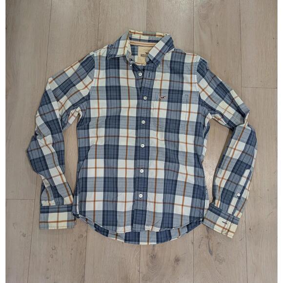 Hollister Other - Vintage Mens Hollister Button Down Casual Surfer Beach CA‎ Flannel Short Size M